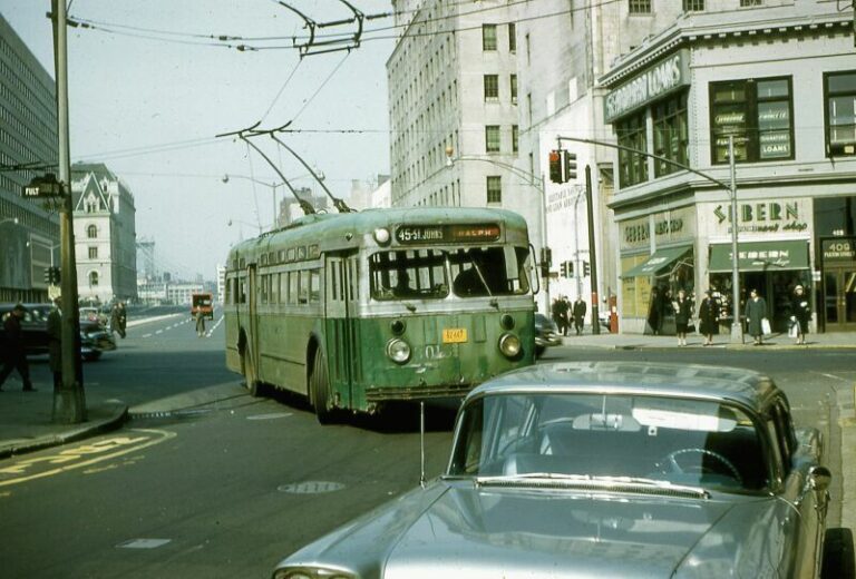 Old trolleybuses - Brooklyn Blog Becunnders